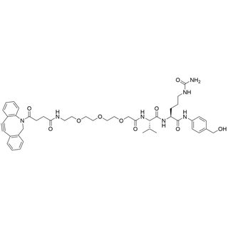 DBCO-PEG3-CH2COOH-Val-Cit-PAB-OH