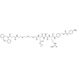 DBCO-PEG3-CH2COOH-Asp(OBu-t)-Val-Cit-PAB-PNP