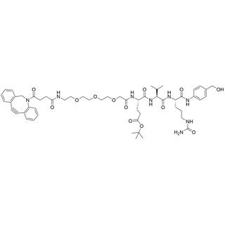 DBCO-PEG3-CH2COOH-Glu(OBu-t)-Val-Cit-PAB-OH