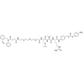 DBCO-PEG3-CH2COOH-Ser(tBu)-Val-Cit-PAB-PNP