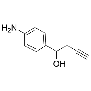 1-(4-aminophenyl)but-3-yn-1-ol