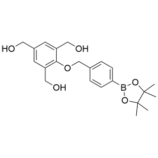 (2-((4-(4,4,5,5-tetramethyl-1,3,2-dioxaborolan-2-yl)benzyl)oxy)benzene-1,3,5-triyl)trimethanol