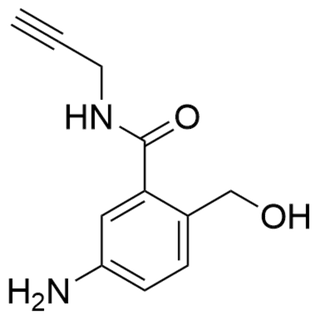 5-amino-2-(hydroxymethyl)-N-(prop-2-yn-1-yl)benzamide