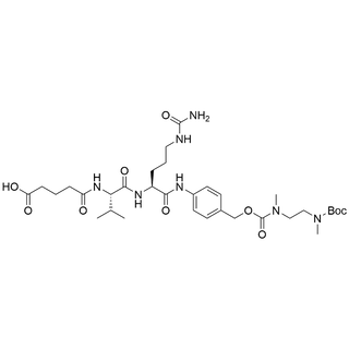 Glutarate-Val-Cit-PAB-NMe-CH2CH2-NMe-Boc