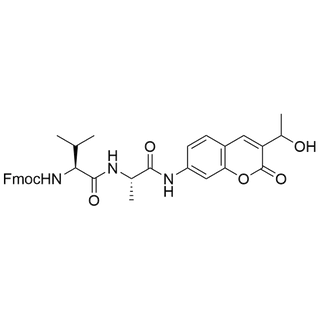 Fmoc-Val-Ala-1-(7-amino-2-oxo-2H-chromen-3-yl)ethyl-OH