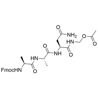 Fmoc-Ala-Ala-Asn-NH-CH2-O-Ac