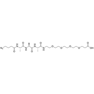 4-AA-Ala-Ala-Ala-PEG4-Acid
