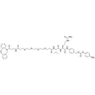 DBCO-NHCO-PEG4-diacid-Val-Cit-PAB-PNP