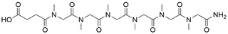 Succ-pSar6-NH2
