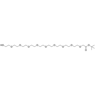 Alcohol-PEG10-CH2CO2 t-Bu Ester