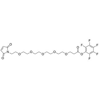 Mal-PEG5-PFP Ester