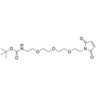 t-Boc-Amido-PEG3-Mal
