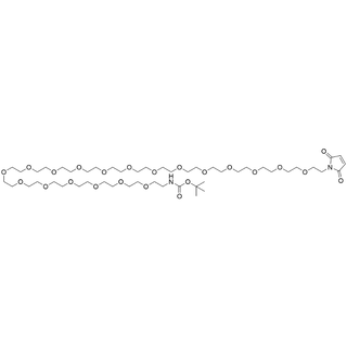 t-Boc-Amido-PEG19-Mal