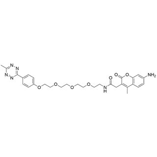 Methyltetrazine-O-PEG4-7ACC1