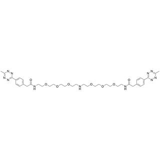 Bis(methyltetrazine-CONH-PEG3)-amine