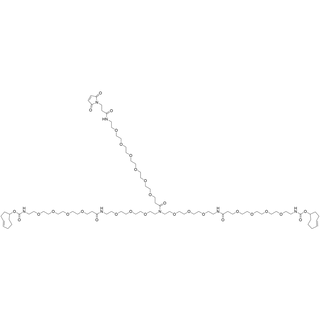 N-Bis(PEG3-amide-PEG4-TCO-N-(PEG6-Amido Mal)