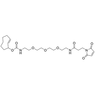 rTCO-PEG3-Amido Mal