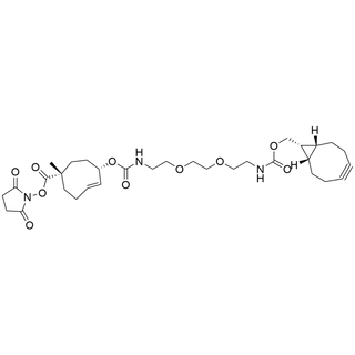 BCN-PEG2-carbamate-TCO-NHS ester