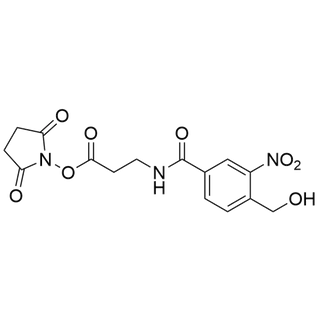 2,5-dioxopyrrolidin-1-yl 3-(4-(hydroxymethyl)-3-nitrobenzamido)propanoate