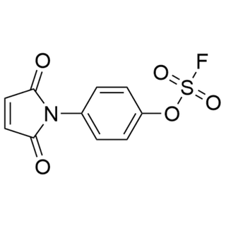 4-(2,5-dioxo-2,5-dihydro-1H-pyrrol-1-yl)phenyl sulfurofluoridate