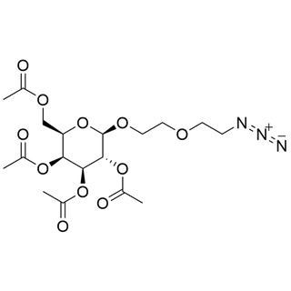 β-D-tetraacetylgalactopyranoside-PEG1-N3