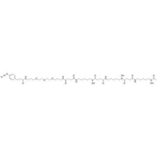 4-AzBPA-PEG3-C3-amido-Succ-DFOB