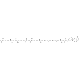 DFOB-PEG4-cTCO-NHS Ester