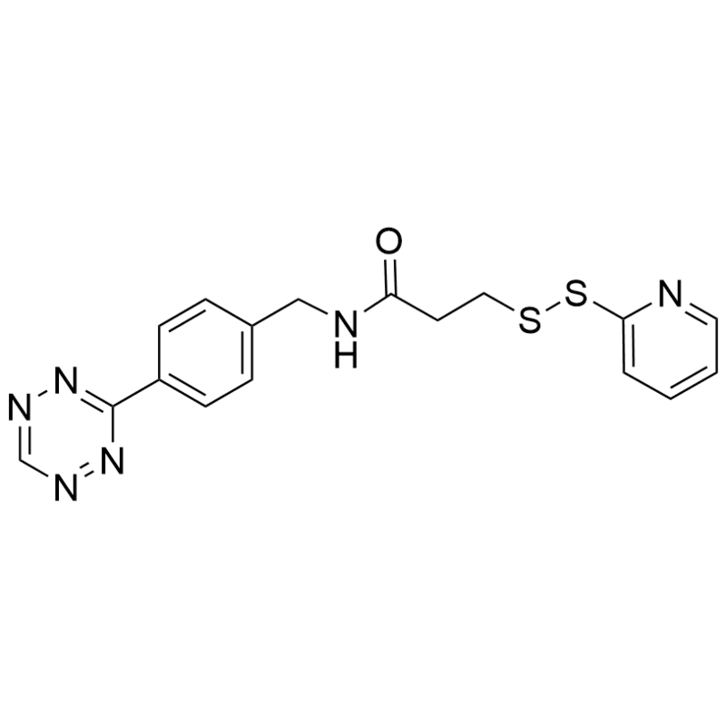 n-4-1-2-4-5-tetrazin-3-yl-benzyl-3-pyridin-2-yldisulfaneyl-propana