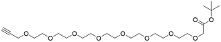 Propargyl-PEG8-CH2CO2 t-Bu Ester