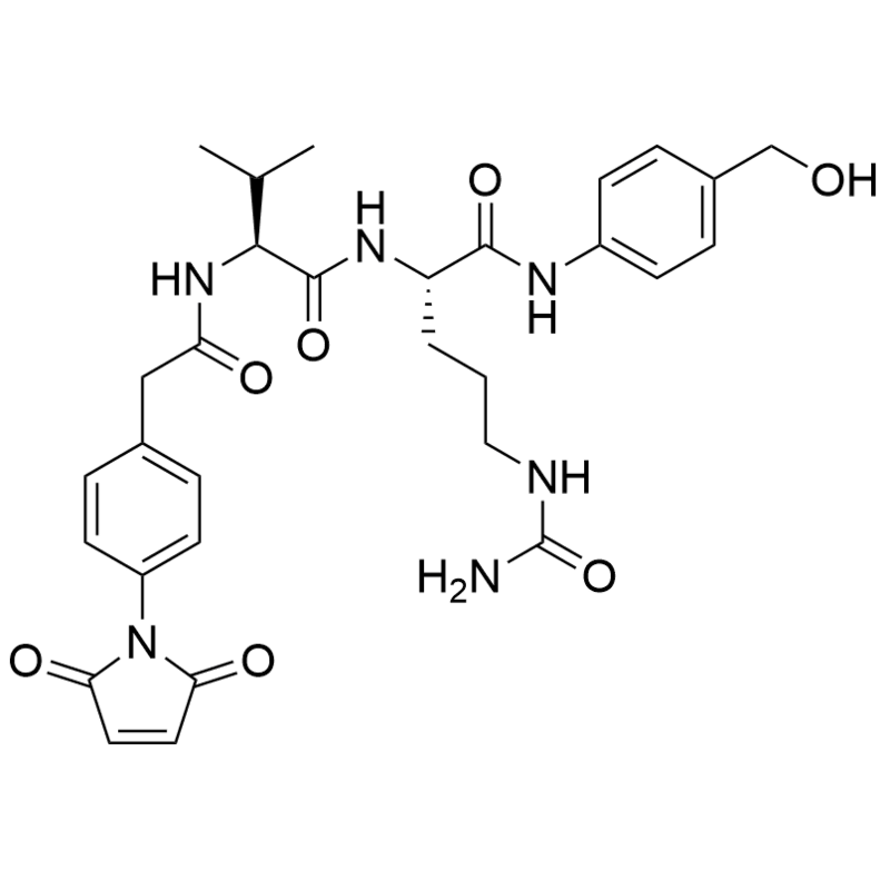 [2-(4-maleimidophenyl)]acetyl-Val-Cit-PAB