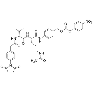 [2-(4-maleimidophenyl)]acetyl-Val-Cit-PAB-PNP