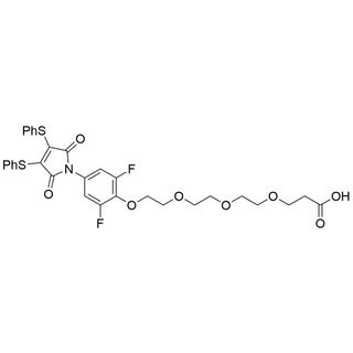 4-DTM-2,6-Difluorophenoxy-PEG4-Acid