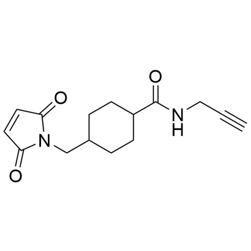 4-(N-maleimidomethyl)-N-(2-propynyl)cyclohexane-1-carboxamide