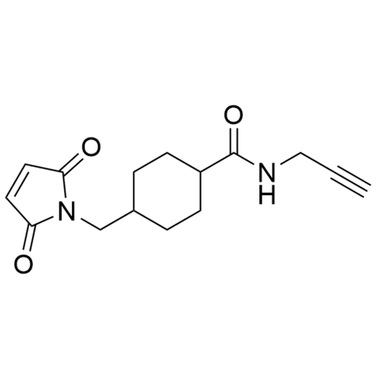 4-(N-maleimidomethyl)-N-(2-propynyl)cyclohexane-1-carboxamide