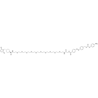 Mal-AMCHC-PEG10-Sar-amido-Diazenyl-CH2O-PNP carbonate