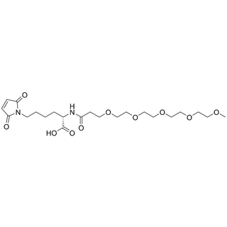 m-PEG5-Lys(Mal)-OH