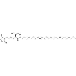 m-PEG8-Lys(Mal)-OH