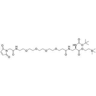 Boc-D-Dap(Amido-Mal-PEG4)-TMSE Estr
