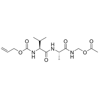Alloc-Val-Ala-NH-CH2OAc