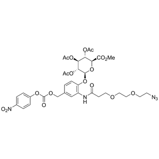 MAC glucuronide linker-2-(N3-PEG2-CONH)-PNP