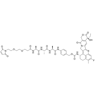Mal-PEG2-Ala-Ala-Ala-PAB-Exatecan