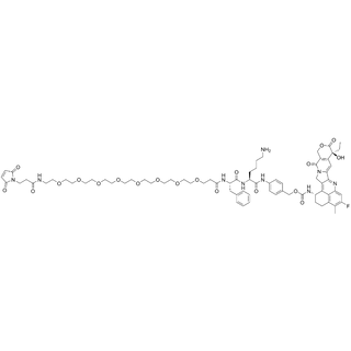 MP-PEG8-Phe-Lys-PAB-Exatecan
