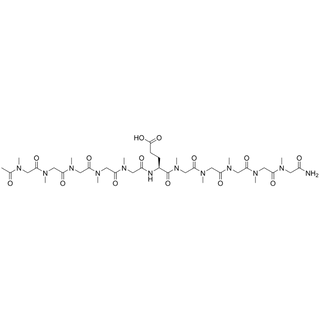 (Ac-pSar5)-Glu(OH)-(pSar5-NH2)