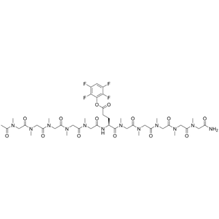 (Ac-pSar5)-Glu(TFP)-pSar5-NH2)