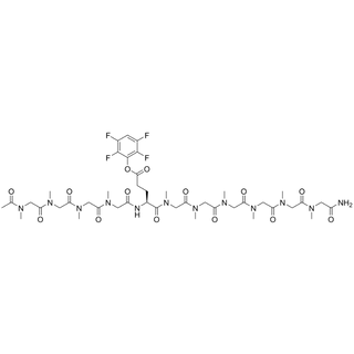 (Ac-pSar4)-Glu(TFP)-pSar6-NH2)