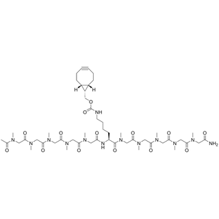 (Ac-pSar5)-Lys(BCN)-(pSar5-NH2)