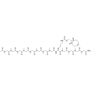 (Ac-pSar8)-Lys(BCN)-(pSar4-NH2)