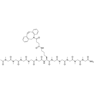 (Ac-pSar5)-Lys(DBCO)-(pSar5-NH2)