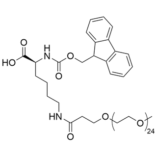 Fmoc-Lys(m-PEG25-acid)-OH