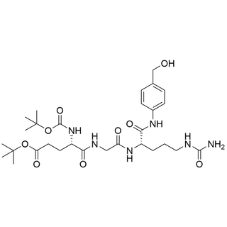 N-Boc-Glu(OtBu)-Gly-Cit-PAB